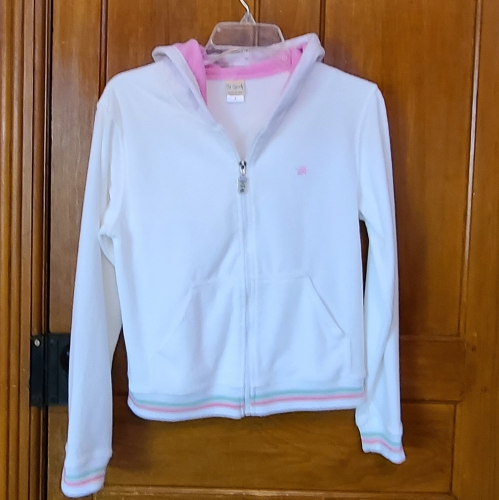 EUC-Woman's So Sporty Hooded Terry Cloth Jogging‎ Set